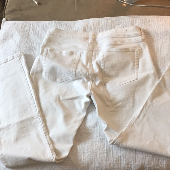 J Crew White Skinny Jeans - Picture 2 of 4